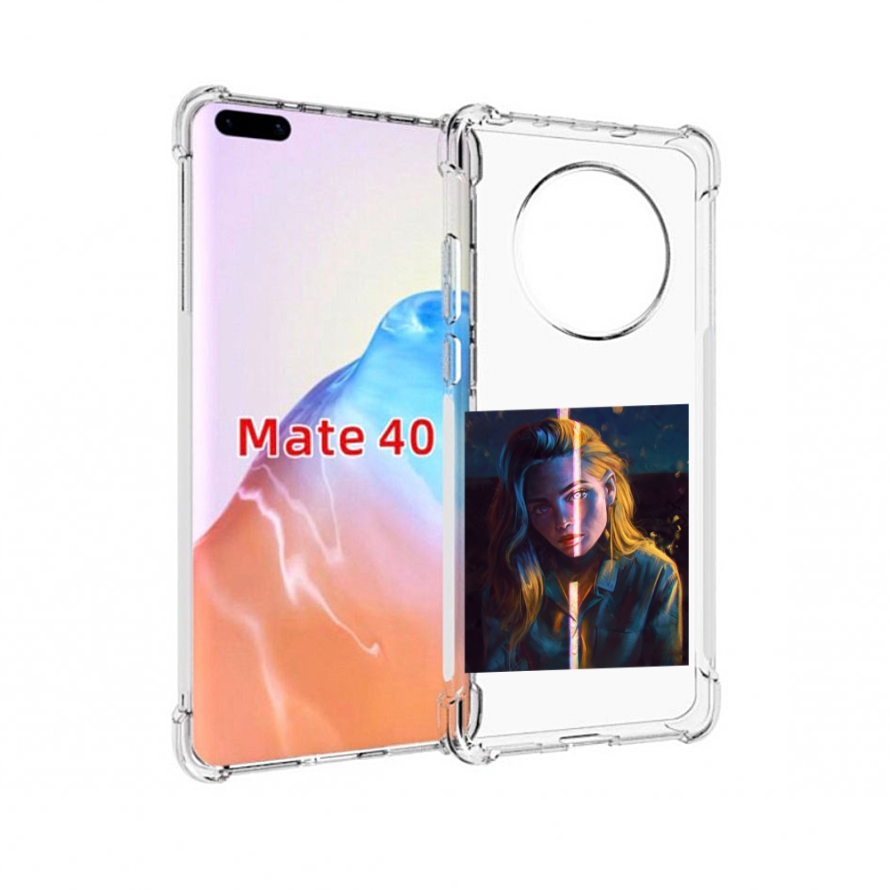

Чехол MyPads Tocco для Huawei Mate 40 девушка-в-тени, Прозрачный, Tocco