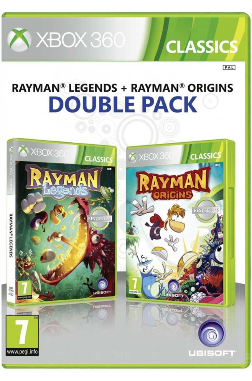 

Игра Rayman Origins + Legends для Microsoft Xbox 360
