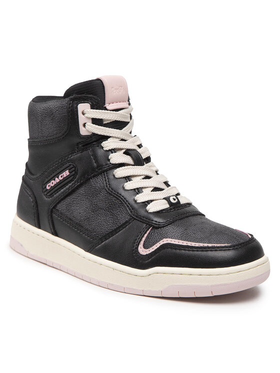 Кеды Hi Top Coated Canvas CD304 Coach Черный 40,5 EU