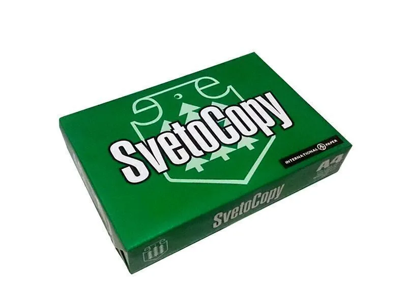 

Бумага офисная SvetoCopy А4 1 упаковка 500 листов