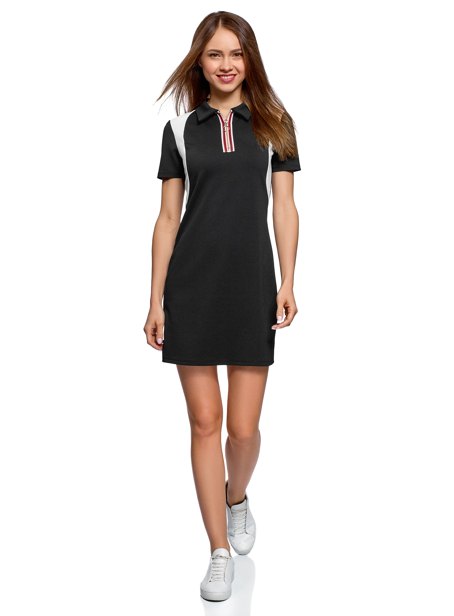 

Платье женское oodji 14000180 черное M, 14000180