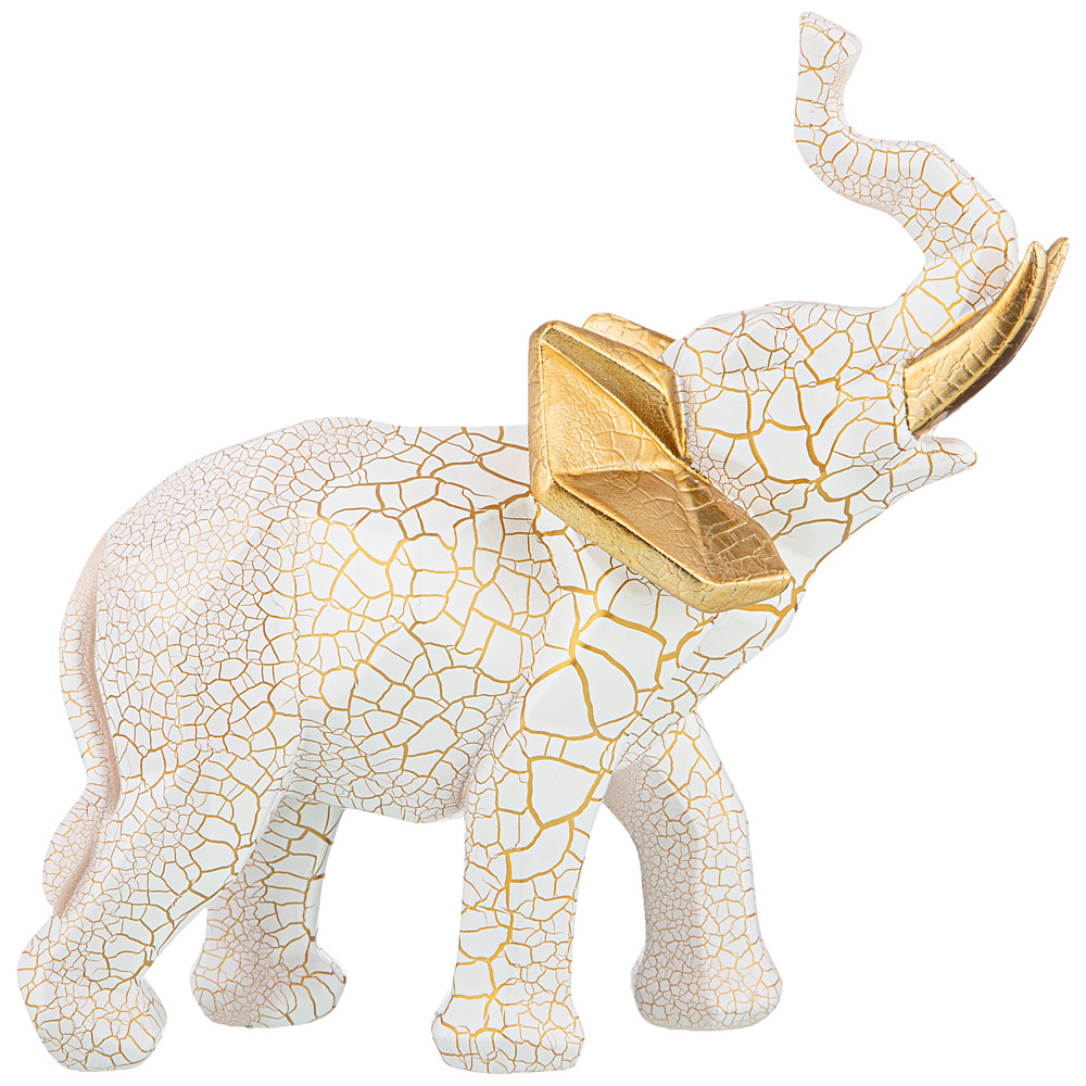 фото Статуэтка "слон" 21*9*21 см. серия "оригами" lefard_146-1509