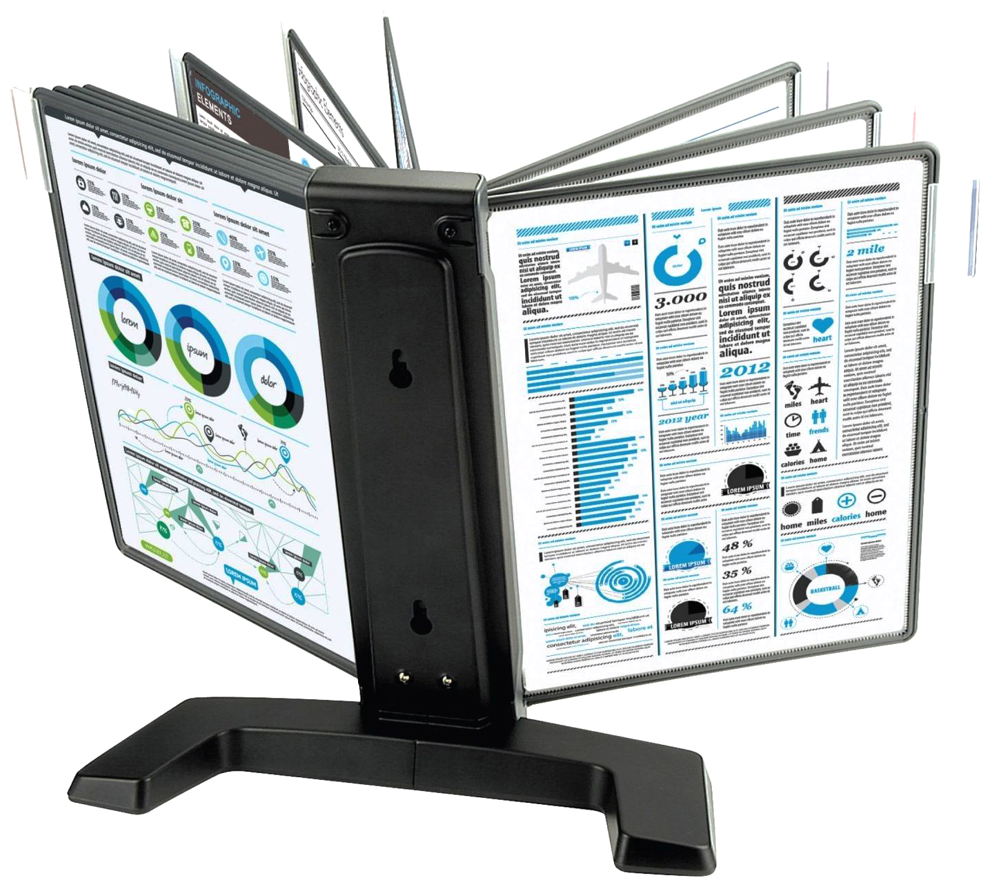 Демонстрационная система ProMEGA А4 Office черный 10 шт