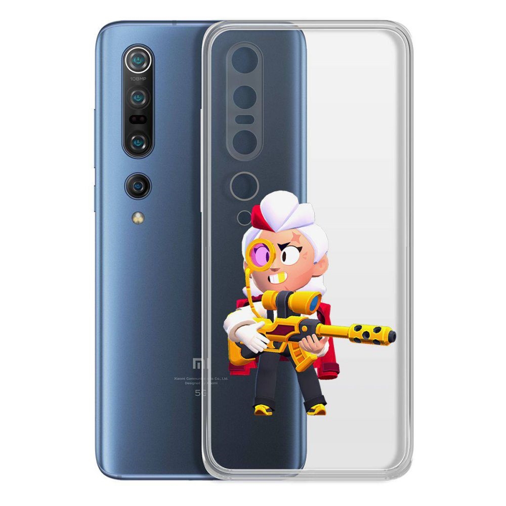 

Чехол-накладка Brawl Stars-Белль Голдхэнд для Xiaomi Mi 10/Mi 10 Pro