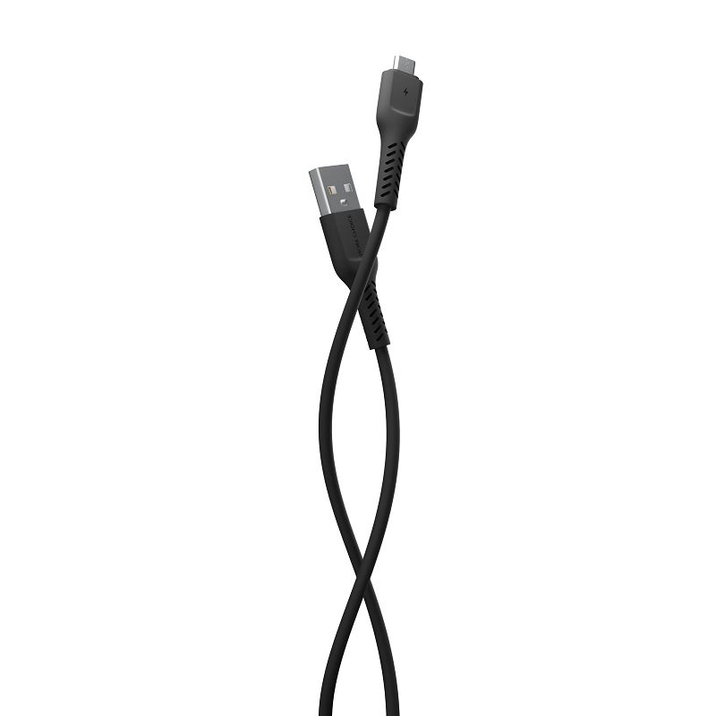 Дата-кабель More choice K16m USB 2.0A для micro USB TPE 1м Black