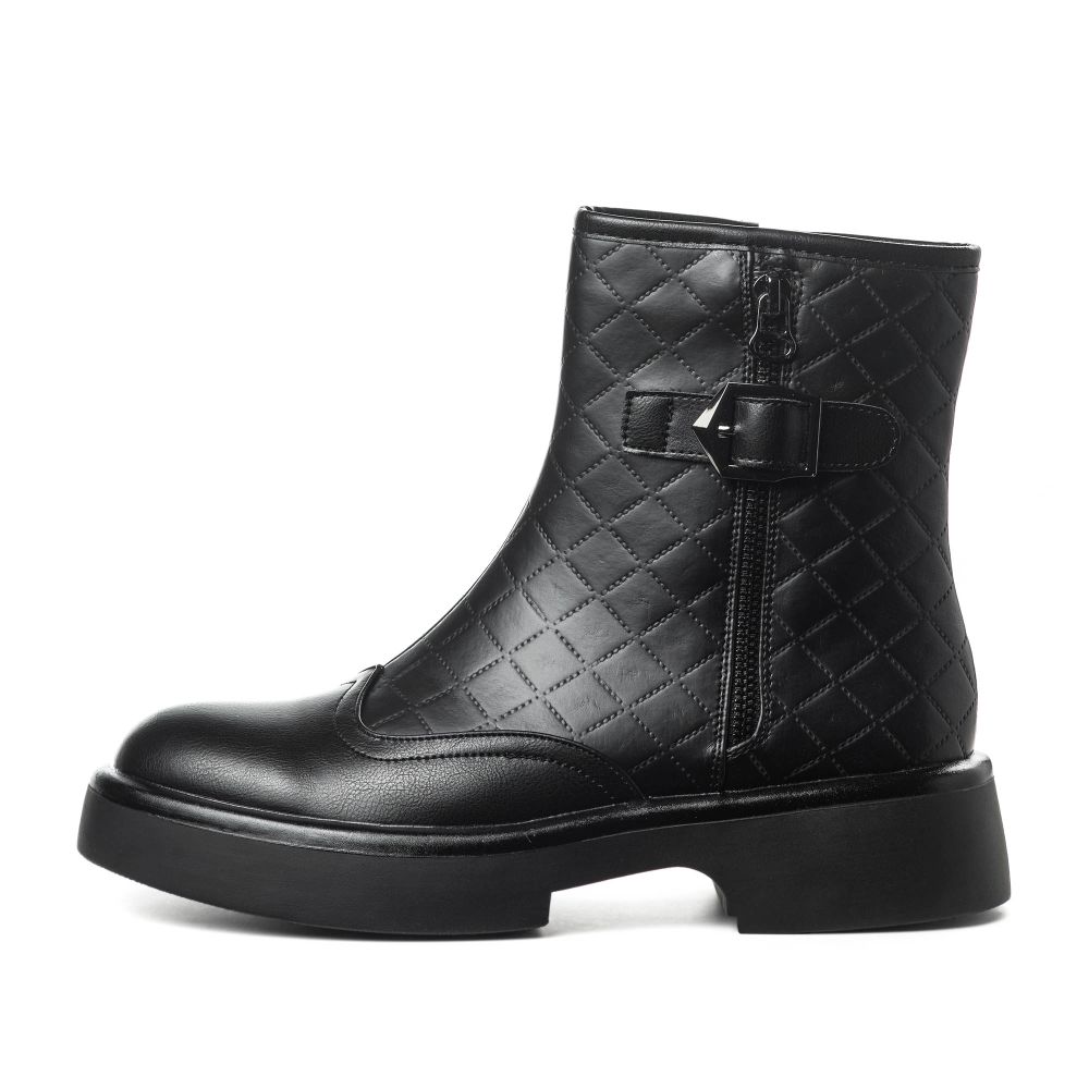 

Полусапоги женские INSTREET 2-22WA-115SR черные 39 RU, Черный, 2-22WA-115SR