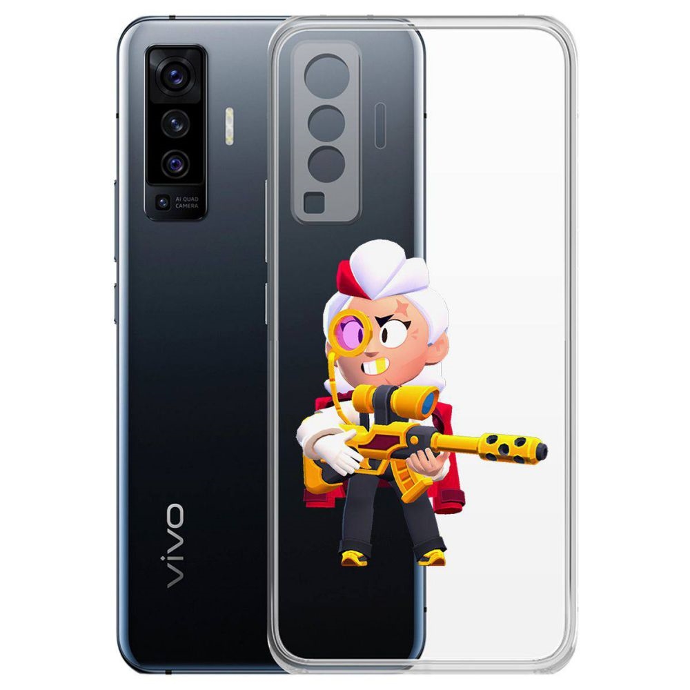 

Чехол-накладка Brawl Stars-Белль Голдхэнд для Vivo X50