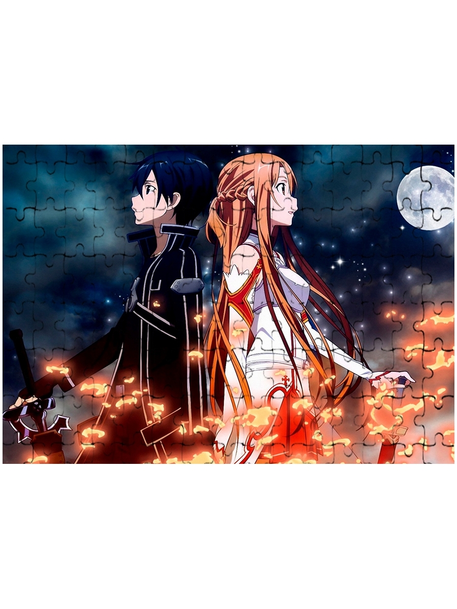 

Магнитный пазл Drabs Sword Art Online 120дет 24990035, Магнитный пазл на холодильник 31