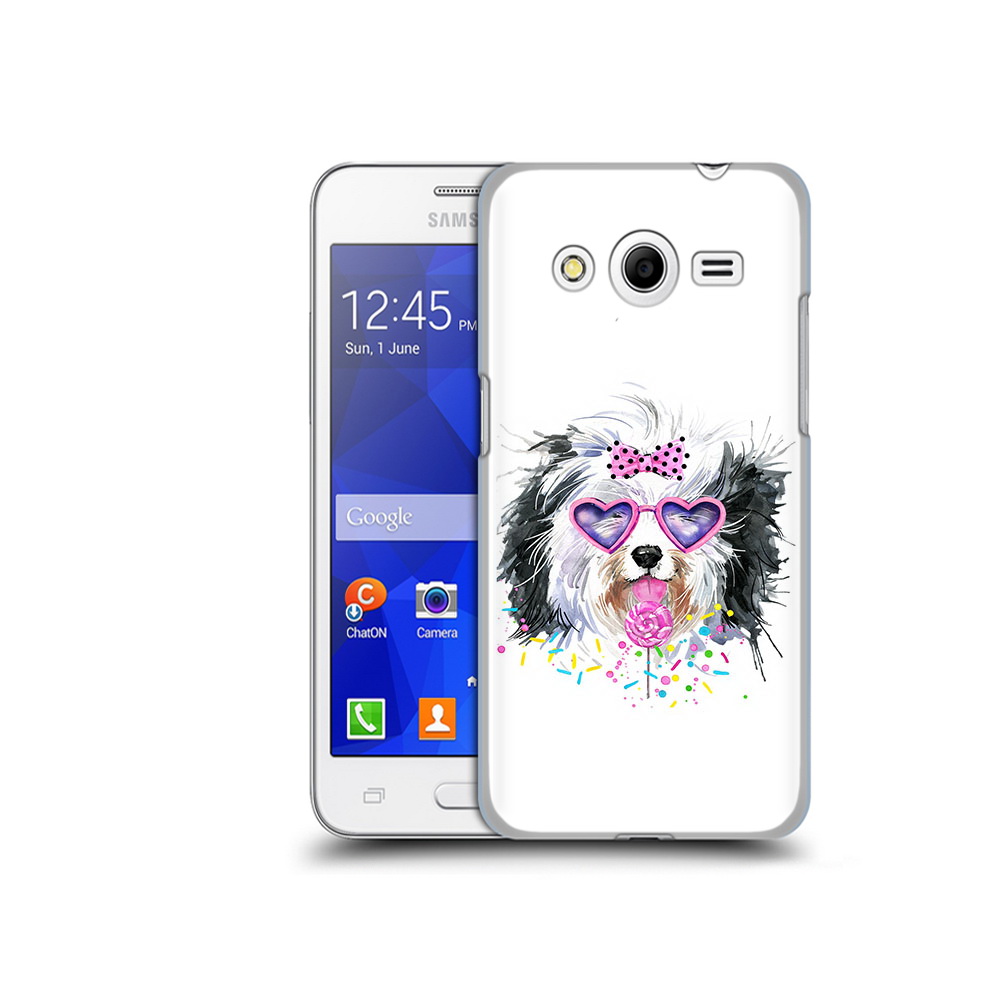 

Чехол MyPads Tocco для Samsung Galaxy Core 2 пушистик (PT7707.568.559), Прозрачный, Tocco