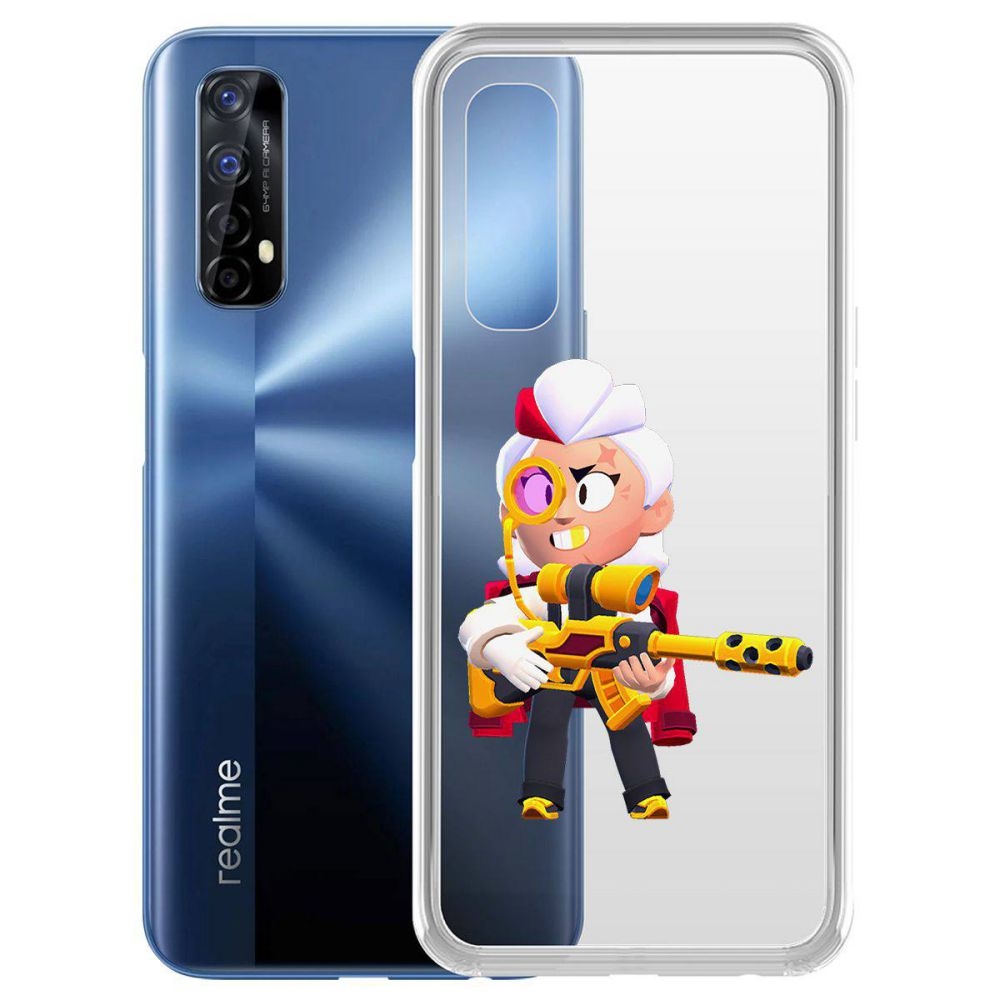 

Чехол-накладка Brawl Stars-Белль Голдхэнд для Realme 7