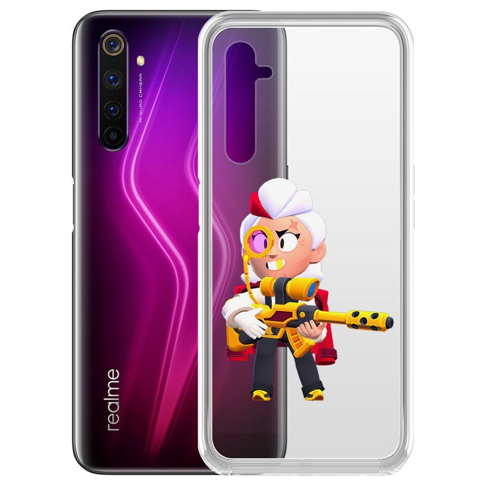 

Чехол-накладка Brawl Stars-Белль Голдхэнд для Realme 6 Pro
