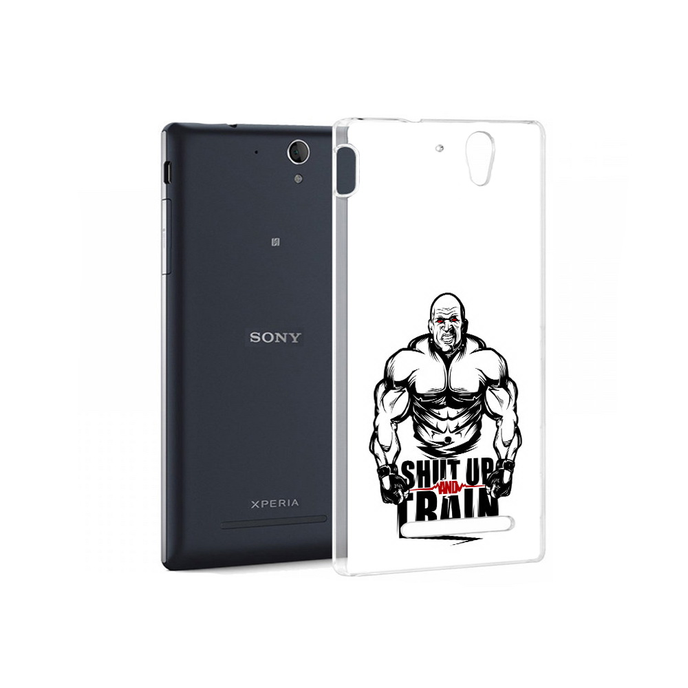 

Чехол MyPads Tocco для Sony Xperia C3 здоровое тело (PT18760.251.356), Прозрачный, Tocco