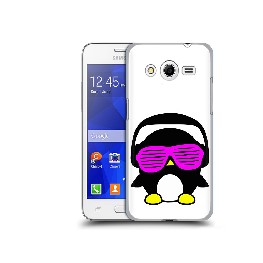 

Чехол MyPads Tocco для Samsung Galaxy Core 2 пингвин (PT7707.568.541), Прозрачный, Tocco