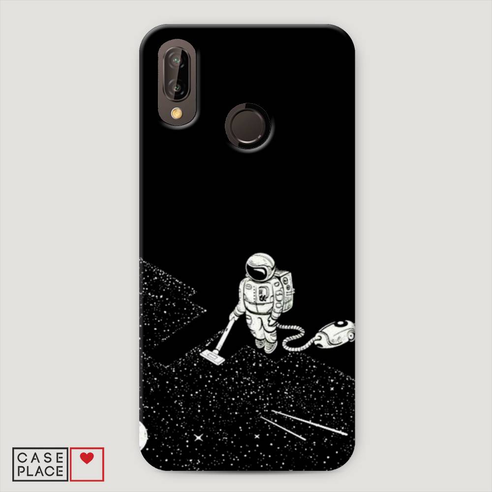 

Чехол Awog "Космонавт с пылесосом" для Huawei Nova 3E, 65620-3