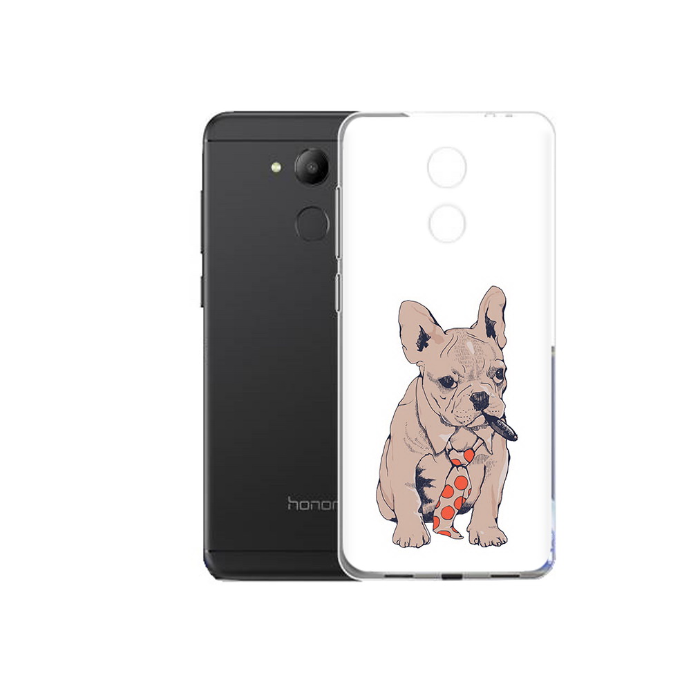 

Чехол MyPads Tocco для Honor 6C бульдог с сигарой (PT67887.49.250), Прозрачный, Tocco
