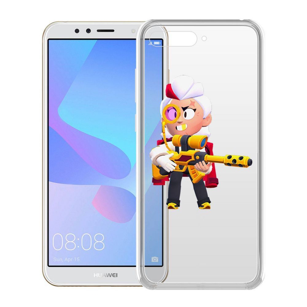 

Чехол-накладка Brawl Stars-Белль Голдхэнд для Huawei Y6 (2018)