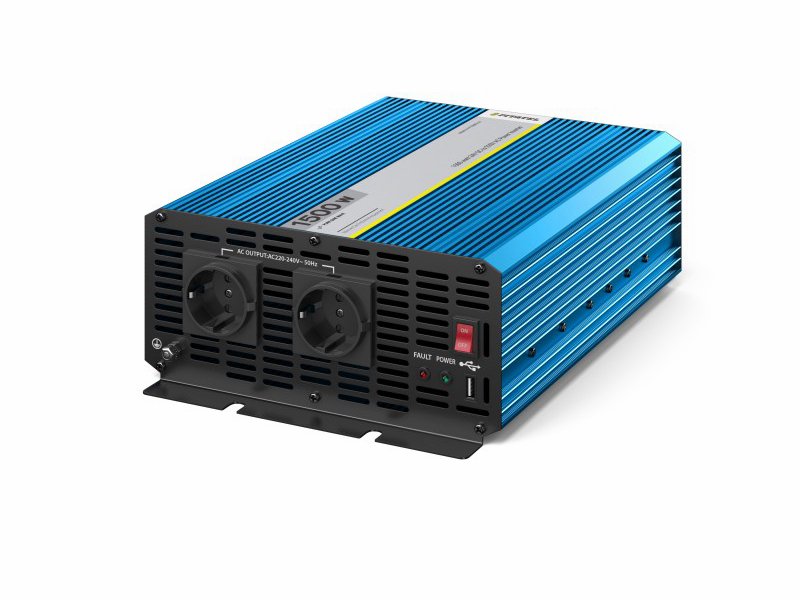 

Инвертор KV-P1500RU.24 (24В/220В, чистый синус, 1500W)
