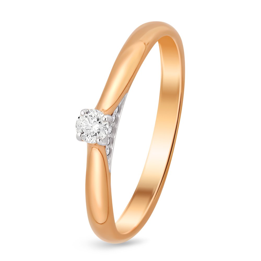 

Кольцо женское из красного золота с бриллиантом 585Gold 101009798, р. 18,5, 101009798