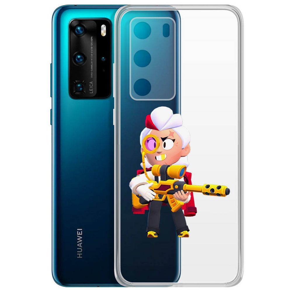 

Чехол-накладка Brawl Stars-Белль Голдхэнд для Huawei P40