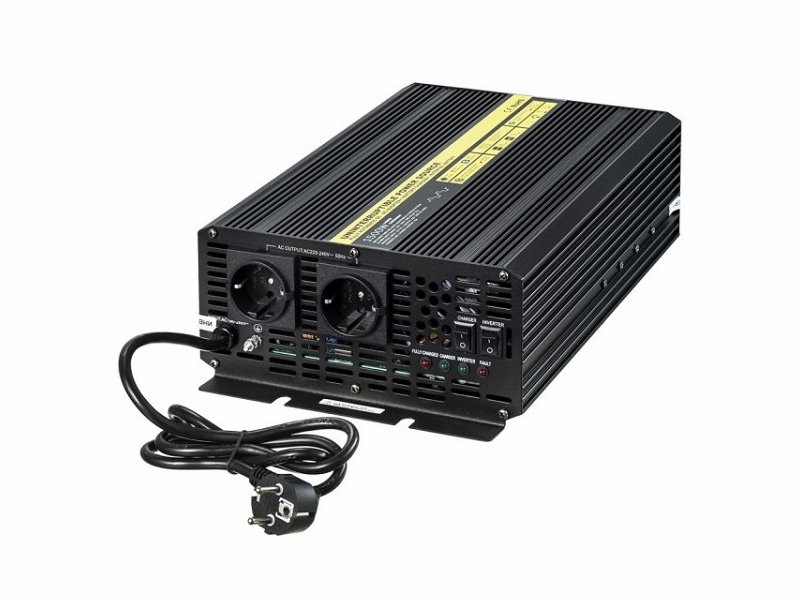 

Инвертор KV-MU1500.12, 12В/220В, модиф. синус, ИБП, 1500W