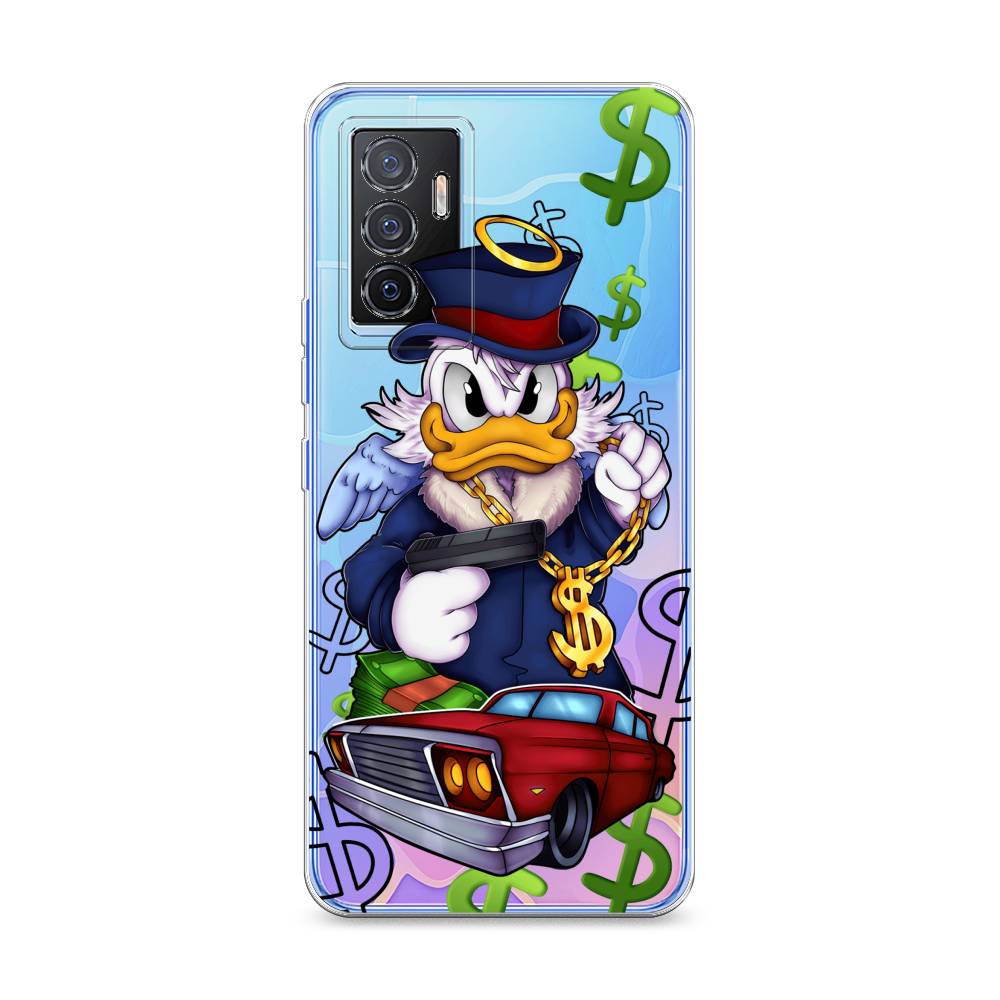 

Чехол на Vivo V23e "Scrooge McDuck with a Gold Chain", Красный;синий;белый, 267050-6