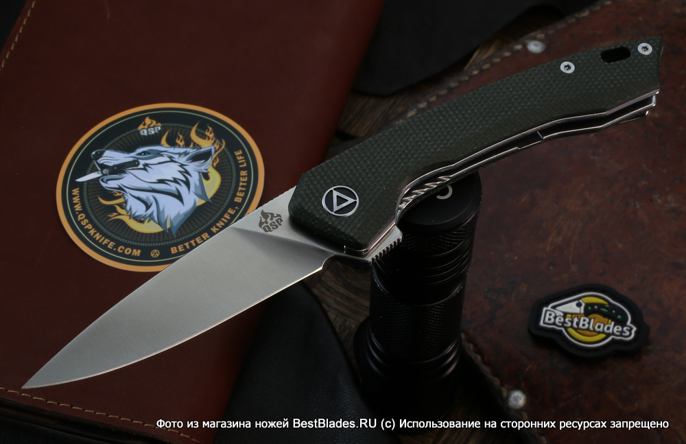 

Складной нож QSP Knife Leopard QS135-C, Mustang