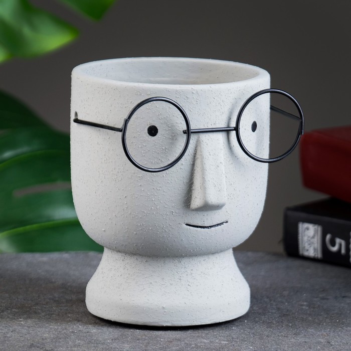 

Цветочное кашпо Take It Easy Горшок который выжил Р00019392 1,5 л серый 1 шт., Горшок который выжил