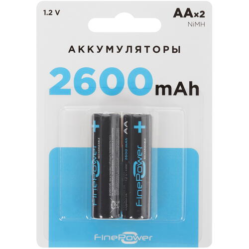 Аккумулятор Finepower AA 2600 мА*ч