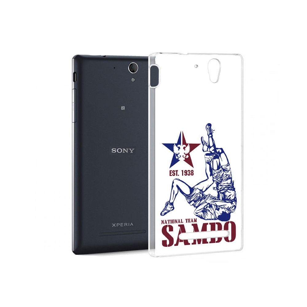 

Чехол MyPads Tocco для Sony Xperia C3 единоборства самбо (PT18760.251.344), Прозрачный, Tocco
