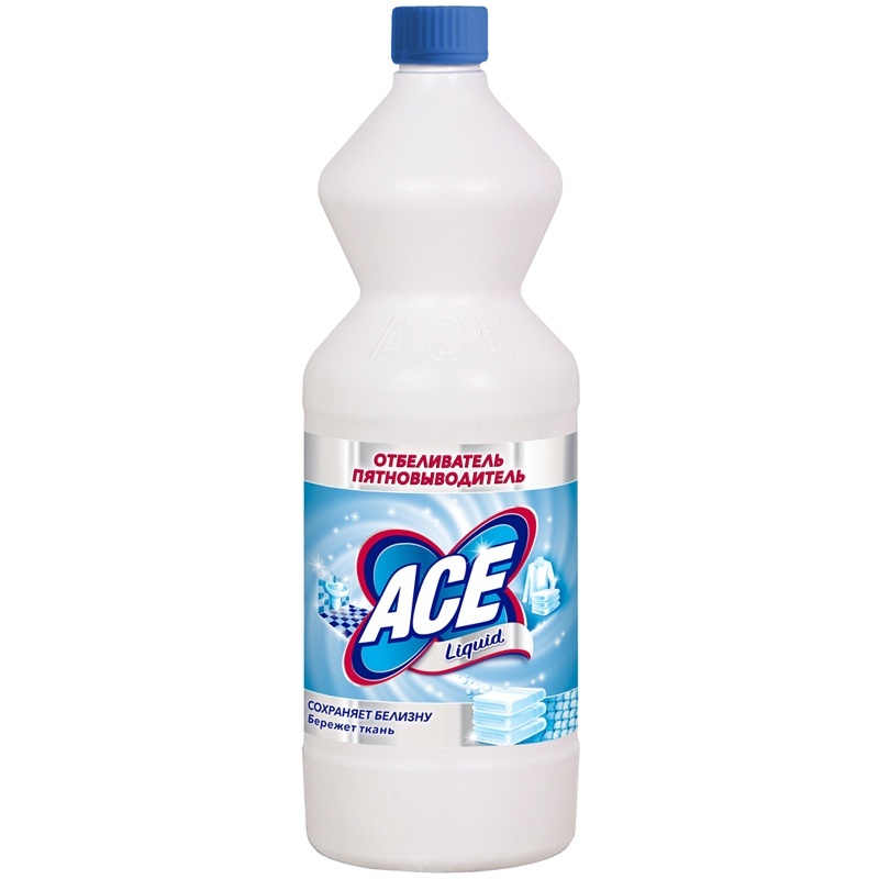 Отбеливатель-пятновыводитель Fater Ace Liquid, жидкий, 1 л