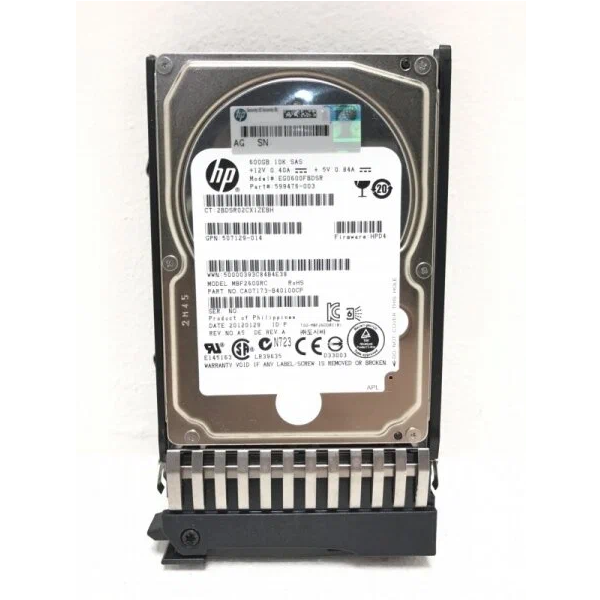 HP Жесткий диск HP 600GB 10K SAS 2.5 507129-014 100044217110