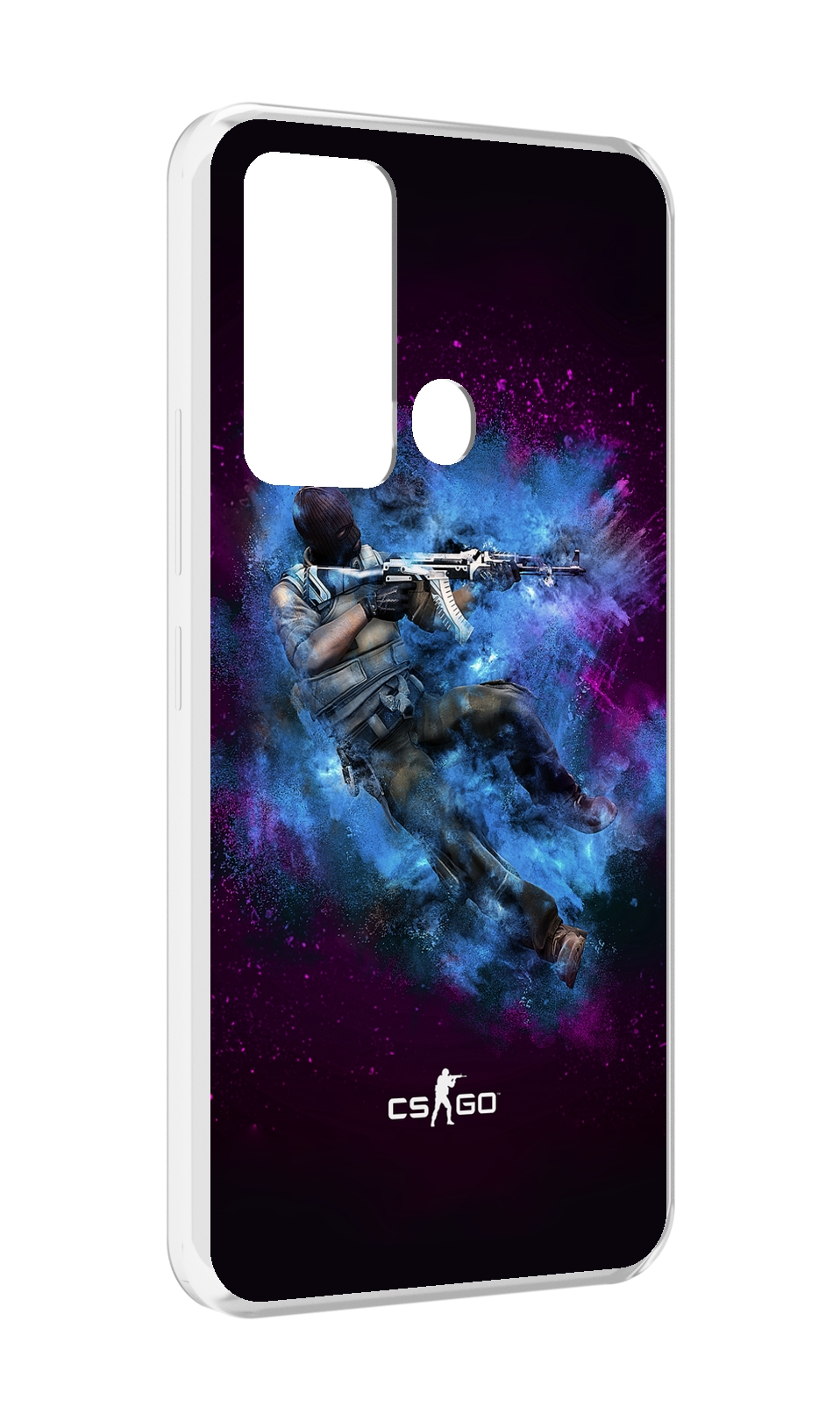 

Чехол MyPads CS-go-террорист для ITEl Vision 3, Прозрачный, Tocco