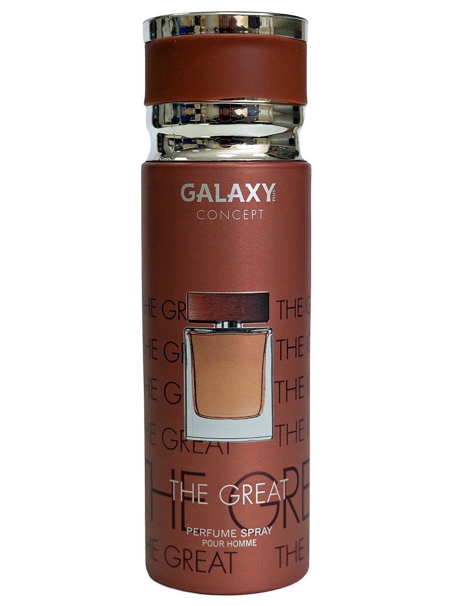 Дезодорант Galaxy Concept The Great парфюмированный мужской, 200 мл