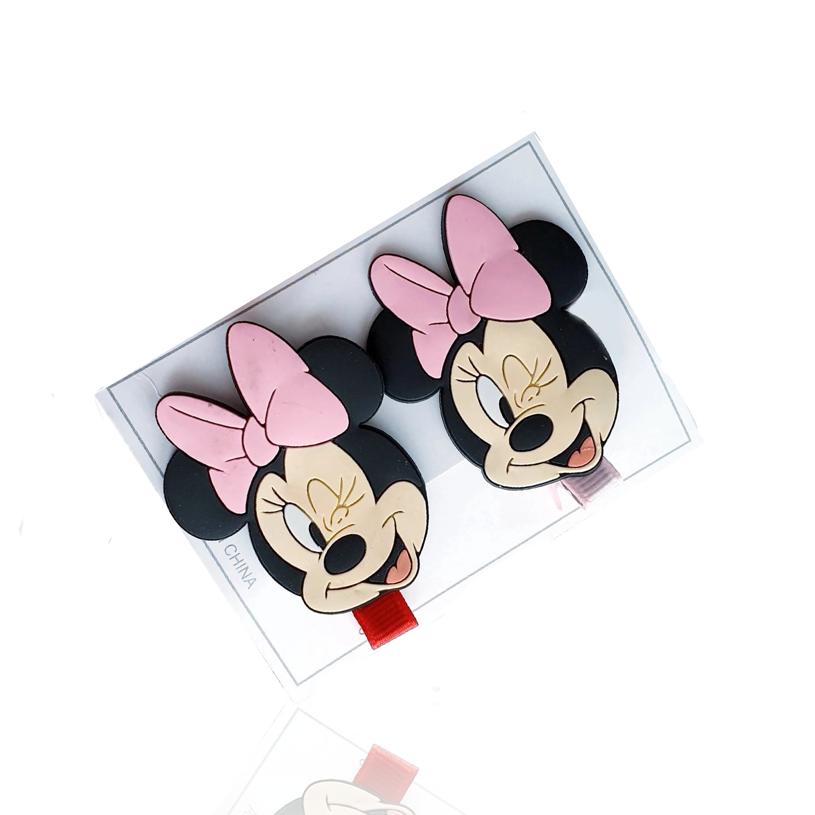 фото Набор детских заколок nano shop микки минни маус mickey minnie mouse, 2 шт