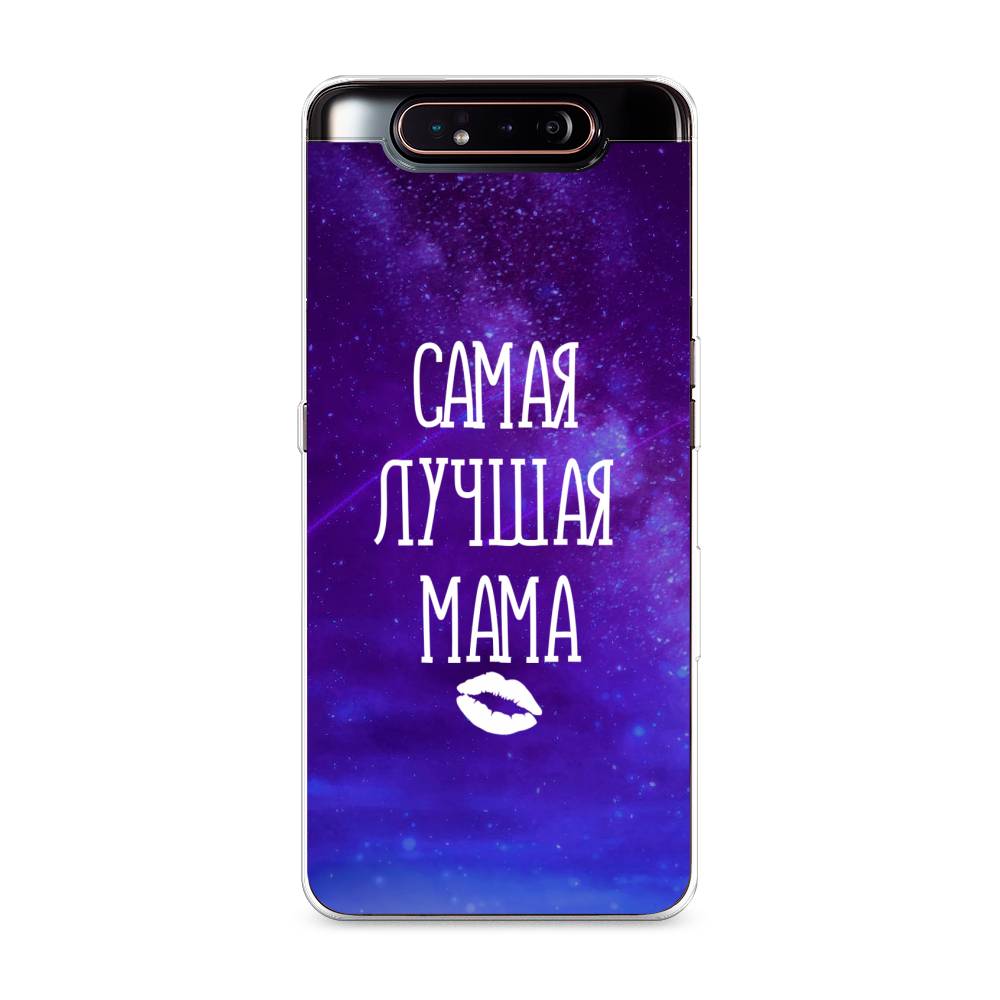 

Чехол Awog на Samsung Galaxy A80 "Лучшая мама", Разноцветный, 28350-6