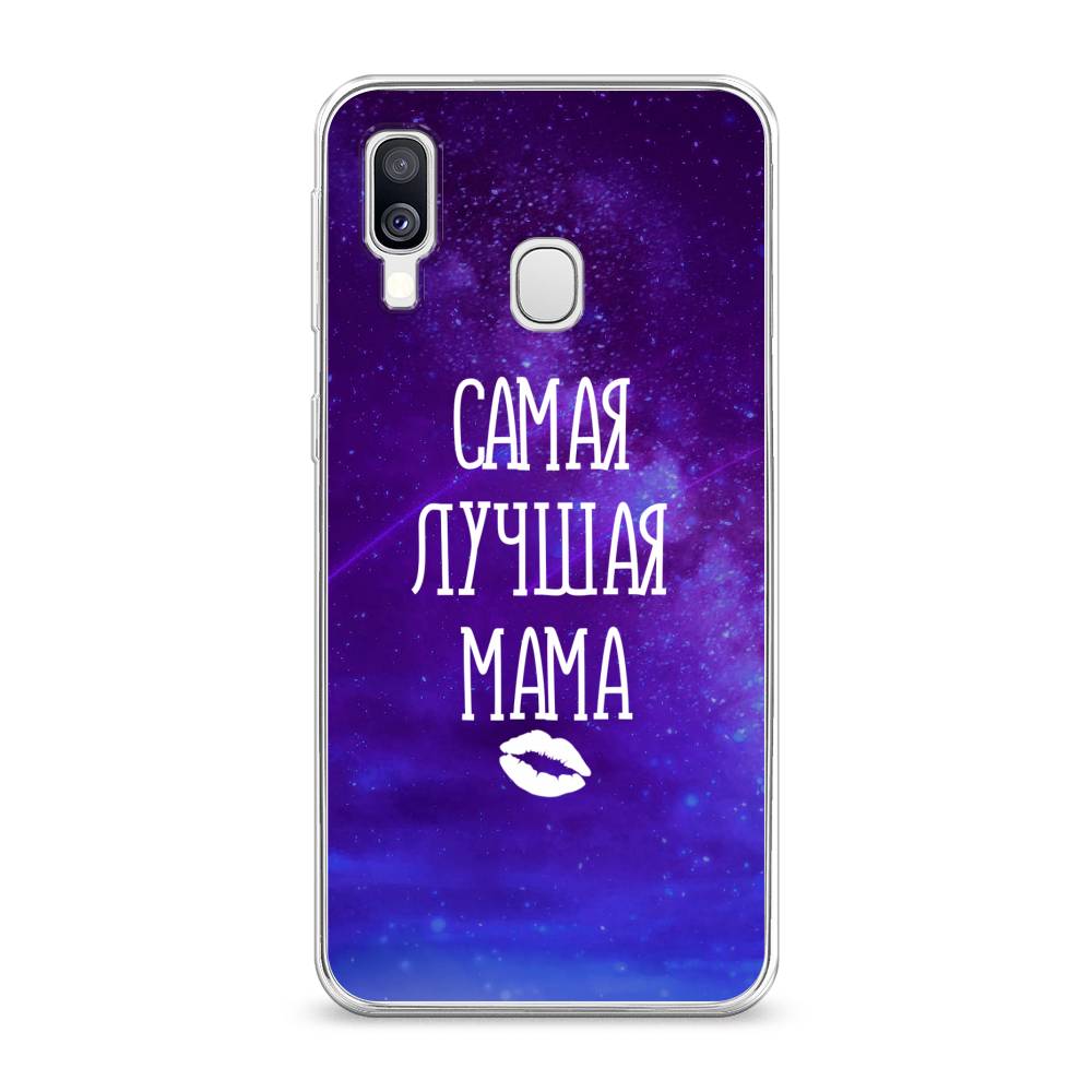

Чехол Awog на Samsung Galaxy A40 "Лучшая мама", Разноцветный, 28050-6