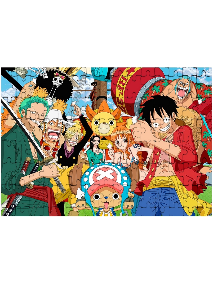 

Магнитный пазл Drabs One piece 120дет 24990021, Магнитный пазл на холодильник 23
