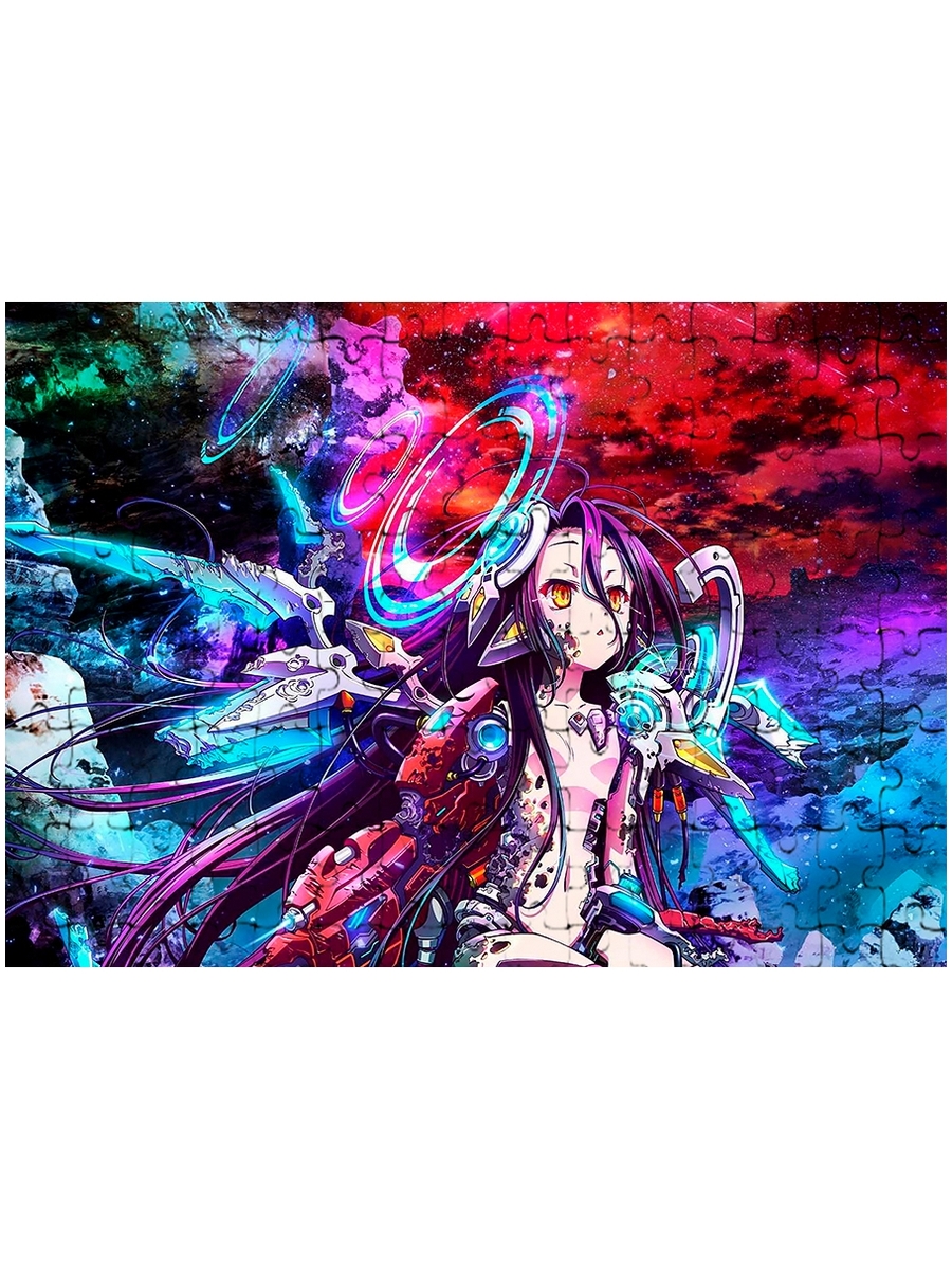 

Магнитный пазл Drabs No Game No Life Zero 120дет 24990014, Магнитный пазл на холодильник 9