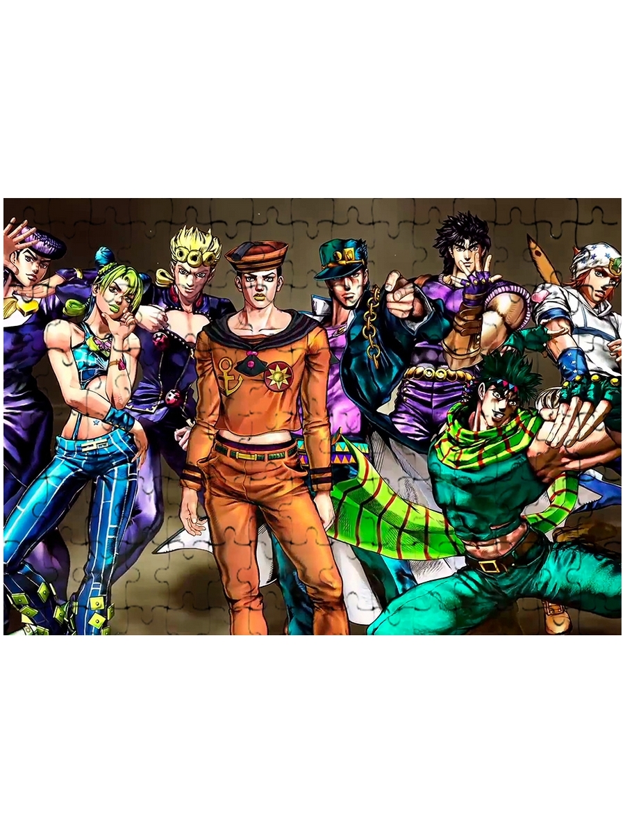 

Магнитный пазл Drabs JoJo Bizarre Adventure 120дет 24990008, Магнитный пазл на холодильник 26