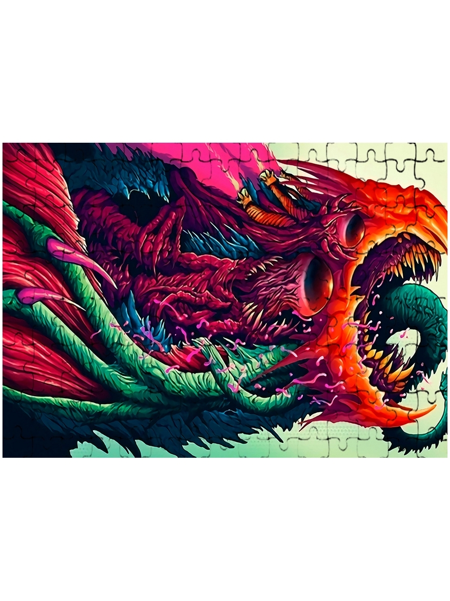 

Магнитный пазл Drabs Hyper beast 120дет 24990007, Магнитный пазл на холодильник 28
