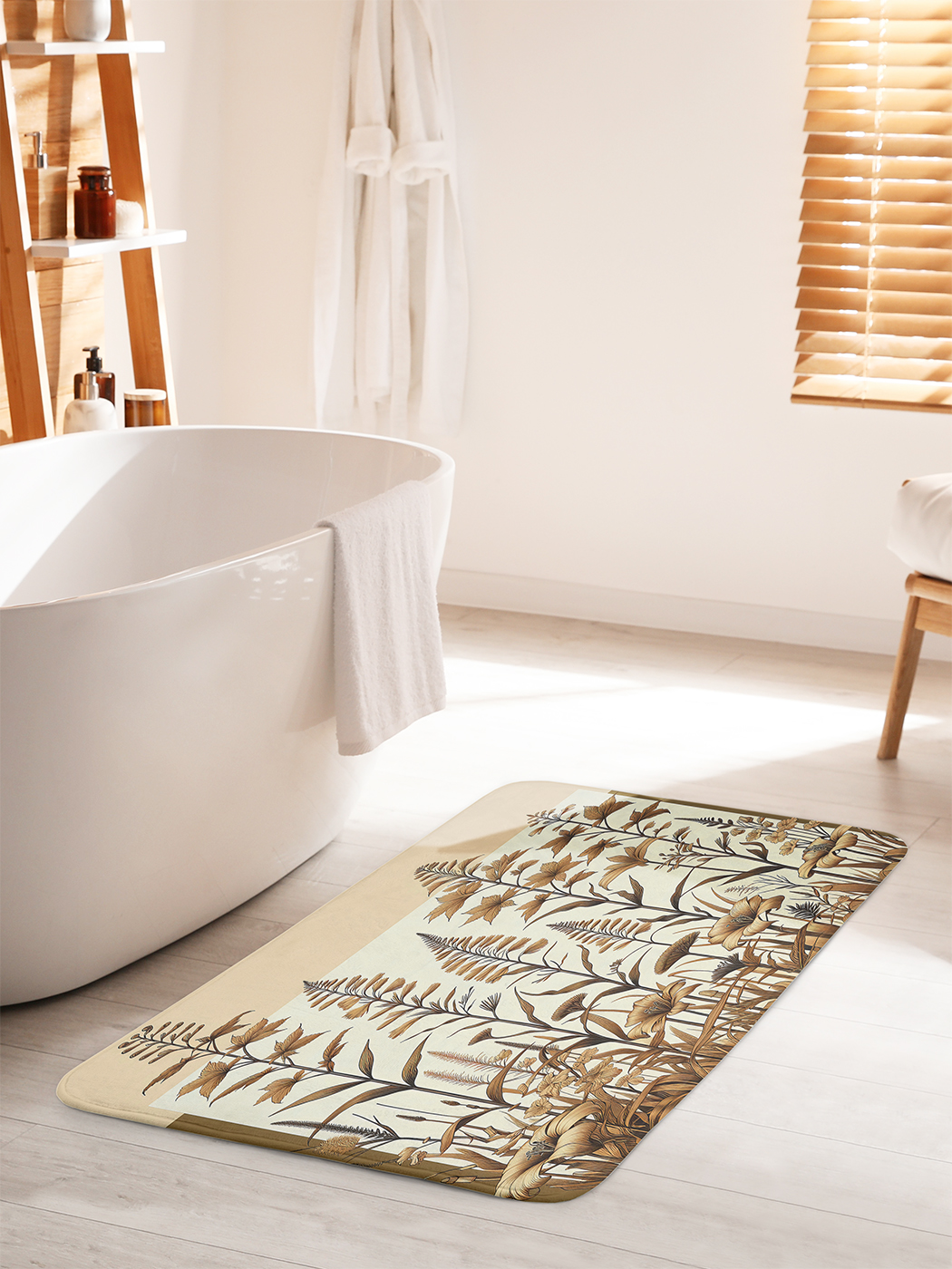 

Коврик для ванной туалета душа JoyArty "Ретро поле", bath_sd2331_60x100