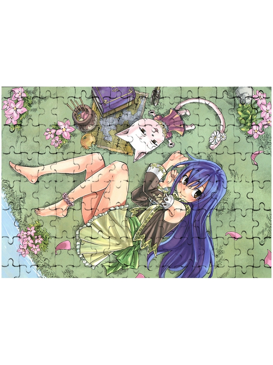 

Магнитный пазл Drabs fairy tail 120дет 24990004, Магнитный пазл на холодильник 23