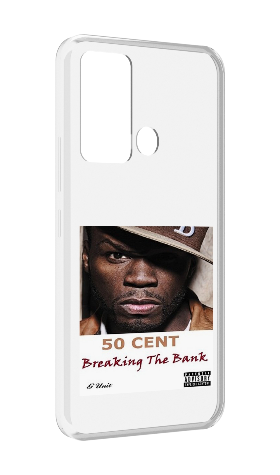 

Чехол MyPads 50 Cent - Breaking The Bank для ITEl Vision 3, Прозрачный, Tocco