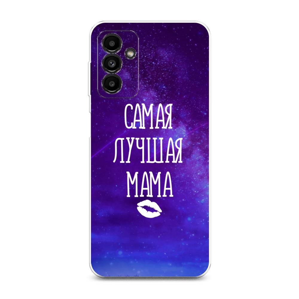 фото Силиконовый чехол "лучшая мама" на samsung galaxy a04s awog