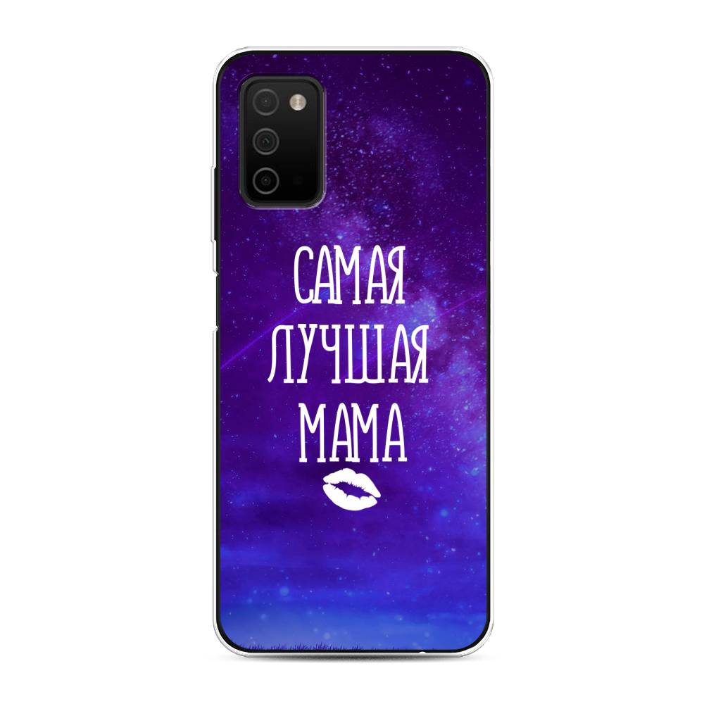 

Чехол Awog на Samsung Galaxy A03S / Самсунг A03S "Лучшая мама", Разноцветный, 2103250-6