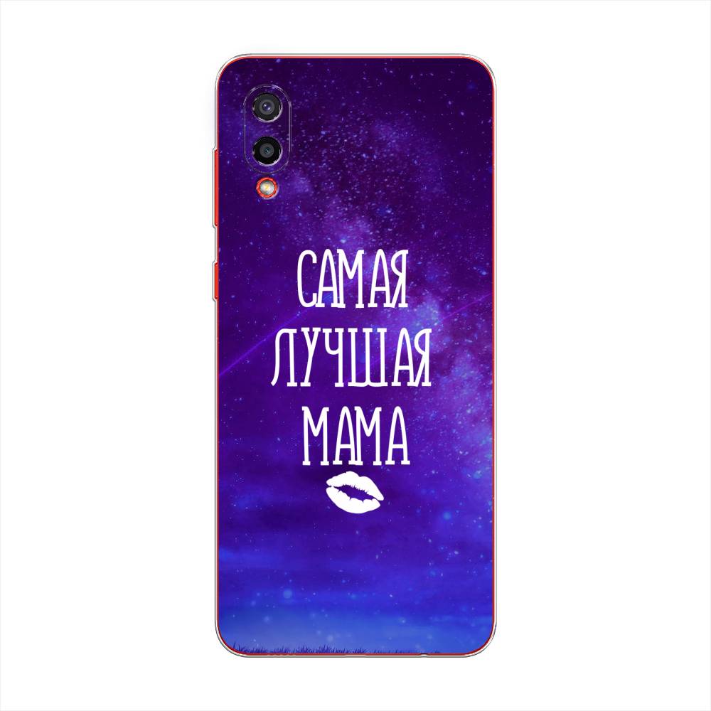 фото Силиконовый чехол "лучшая мама" на samsung galaxy a02 awog