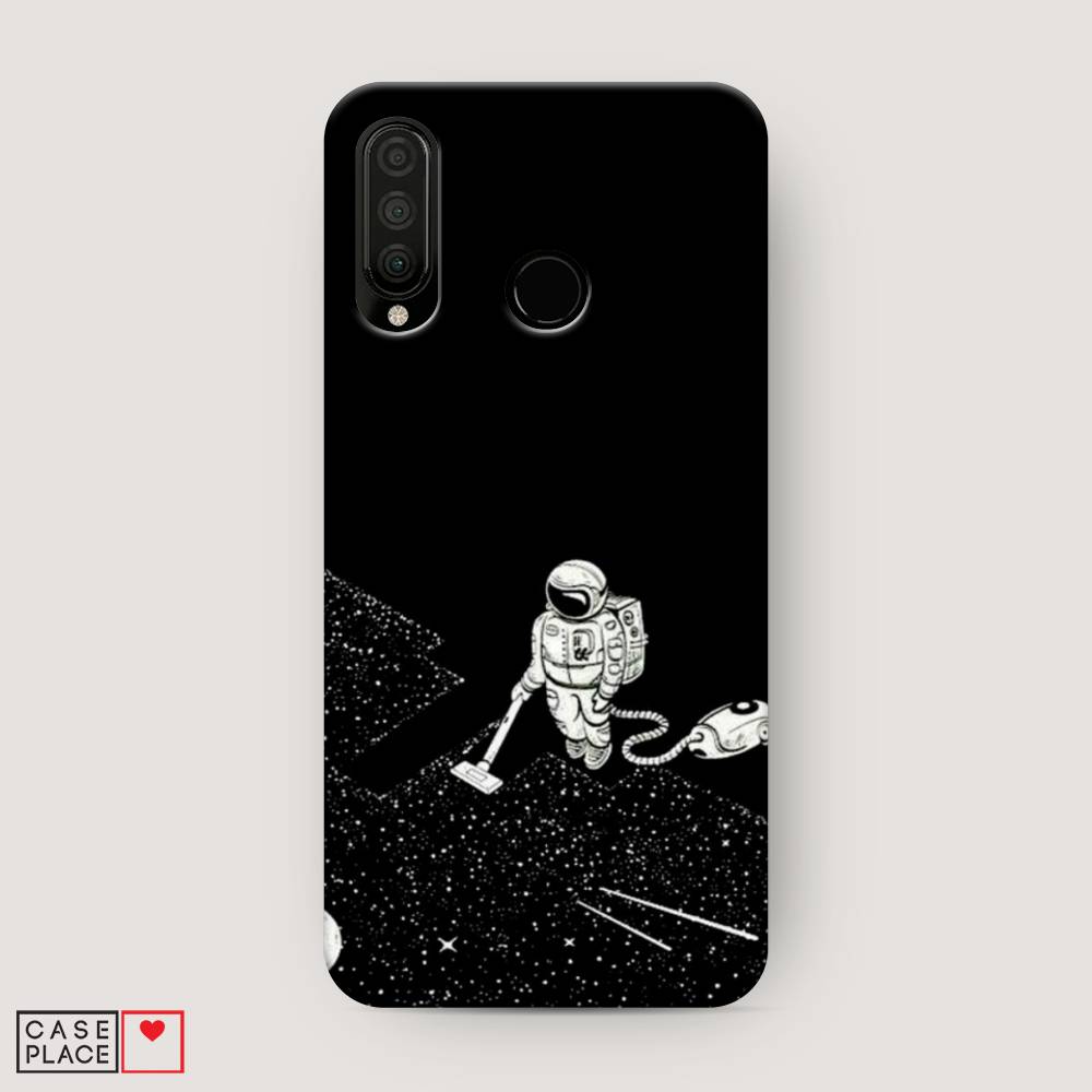 фото Чехол awog "космонавт с пылесосом" для honor 20s