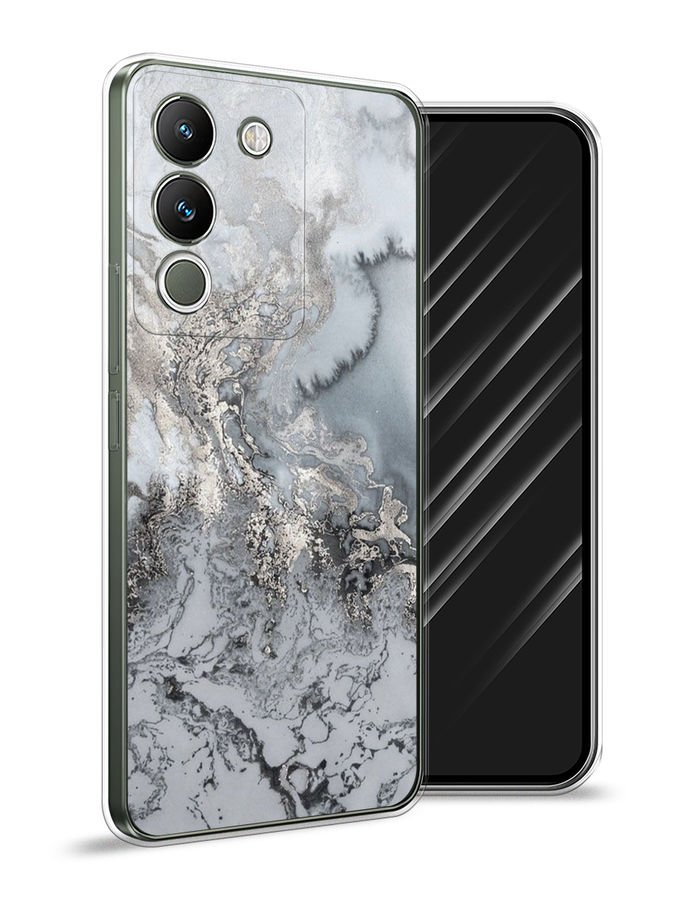 

Чехол Awog на Vivo V29e 5G "Морозная лавина серая", Серый;серебристый, 269650-1