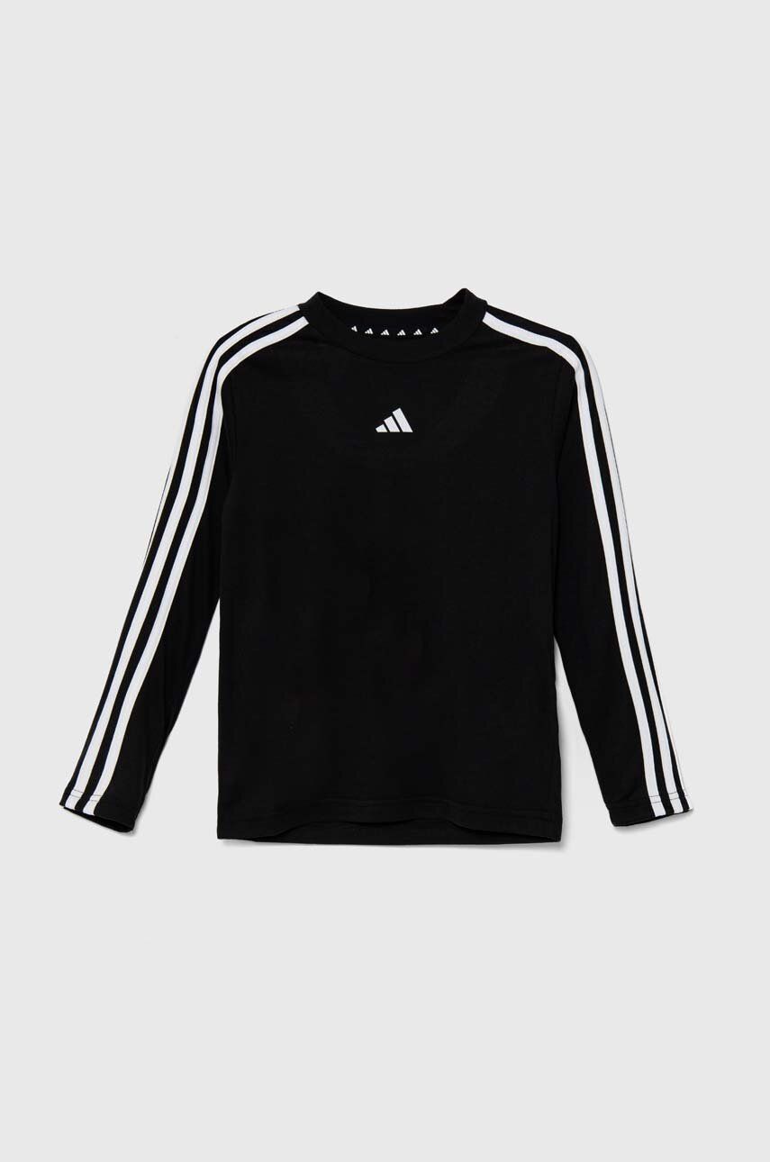 

Лонгслив Adidas для мальчиков, IW0846, черный 095A, размер 128, TR-ES 3S LS