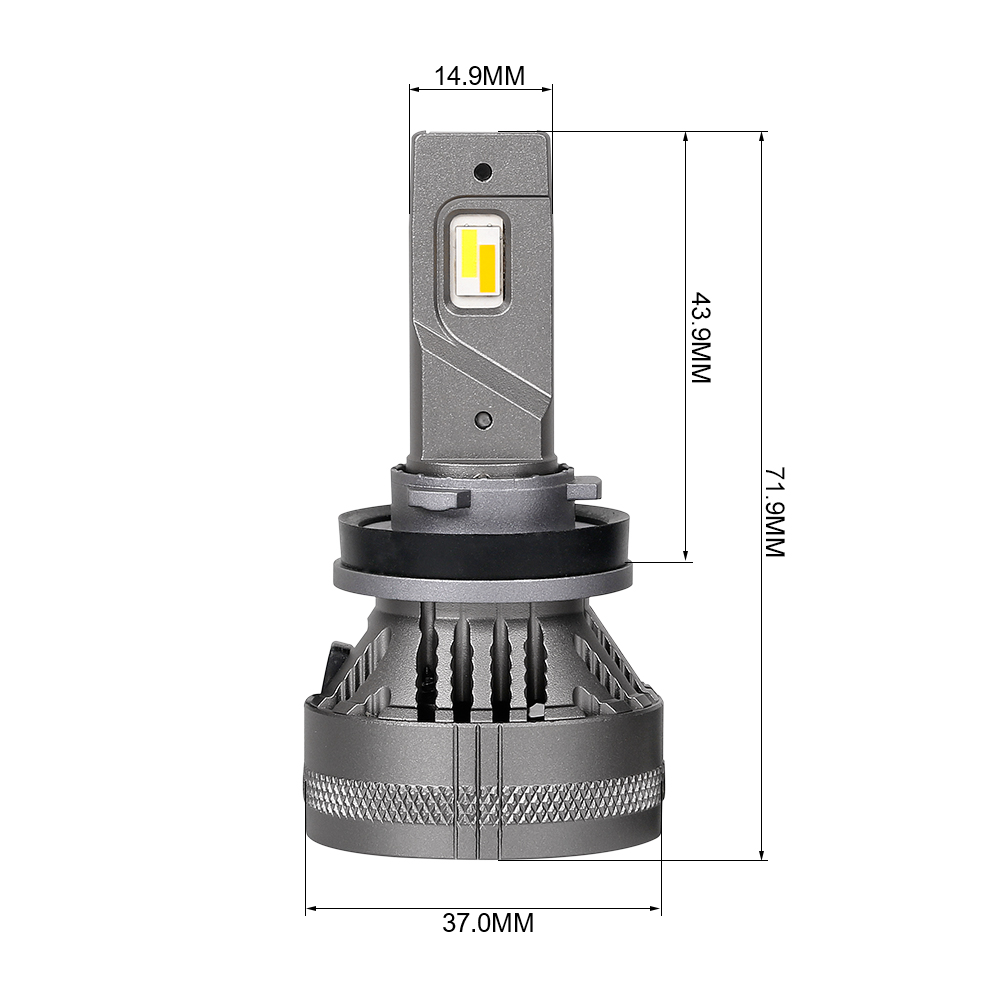 Светодиодные лампы Vizant ST1 Bluetooth Control цоколь H11 6000lm 3000-5000k